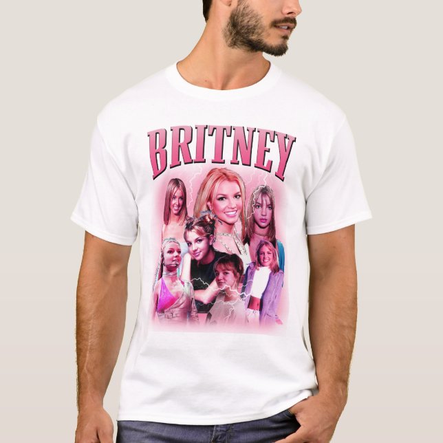 britney-Musikgruppe T-Shirt (Vorderseite)