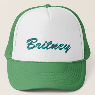 BRITNEY-Name - Personalisierter Geschenkhut Truckerkappe