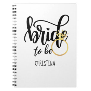 Brito Be Wedding Bachelorette Brautparty Notizblock