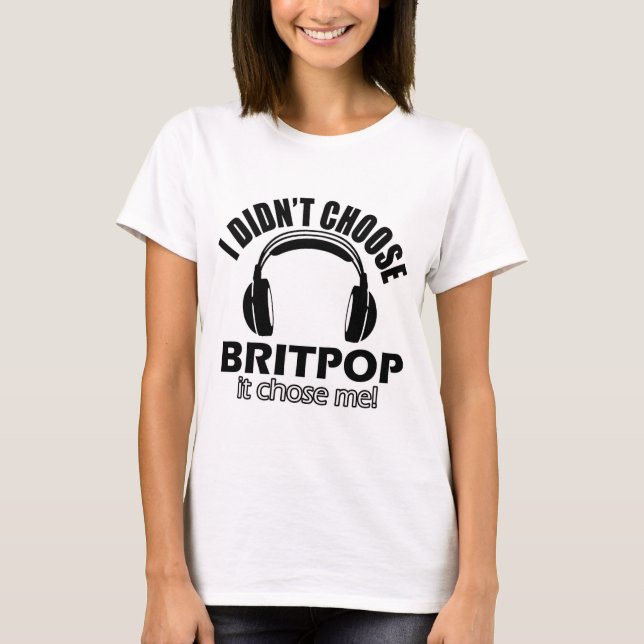 BRITPOP Entwürfe T-Shirt (Vorderseite)