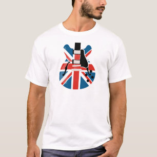 Britpop Gitarre T-Shirt
