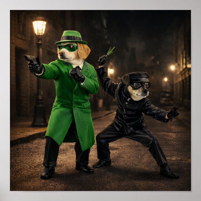 "Britt Reid & Kato" Poster (Vorne)