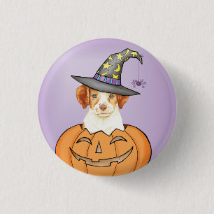 Brittany Halloween Button