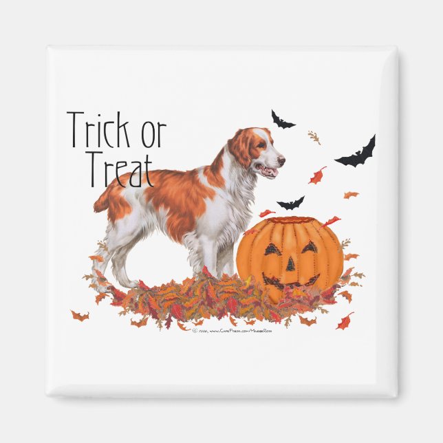 Brittany Halloween Magnet (Vorne)