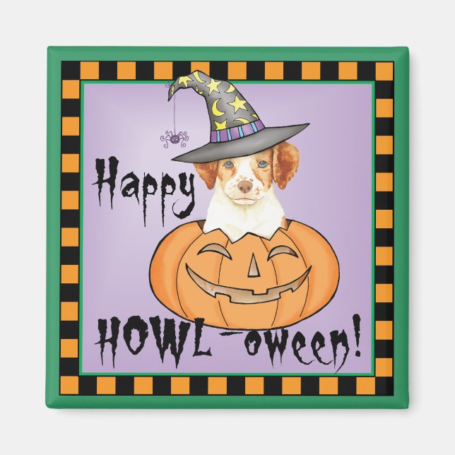 Brittany Halloween Magnet (Vorne)