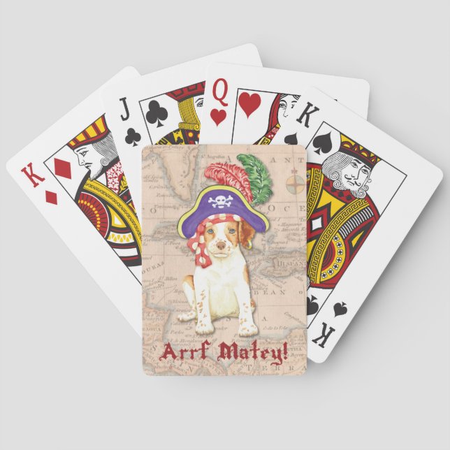 Brittany Pirate Spielkarten (Rückseite)