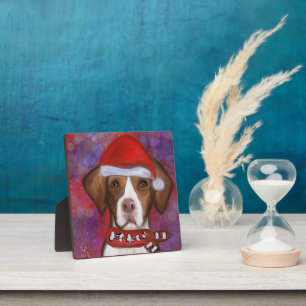 Brittany Spaniel Fotoplatte