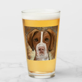 Brittany Spaniel Glas