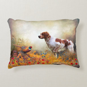 Brittany Spaniel, Jagdparasant Dekokissen