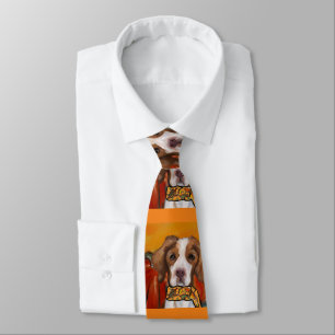 Brittany Spaniel Krawatte