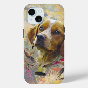 Brittany Spaniel , Leidenschaft für Vögel Case-Mate iPhone Hülle