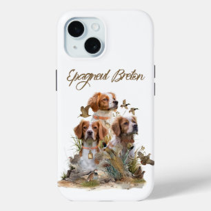 Brittany Spaniel , Leidenschaft für Vögel Case-Mate iPhone Hülle
