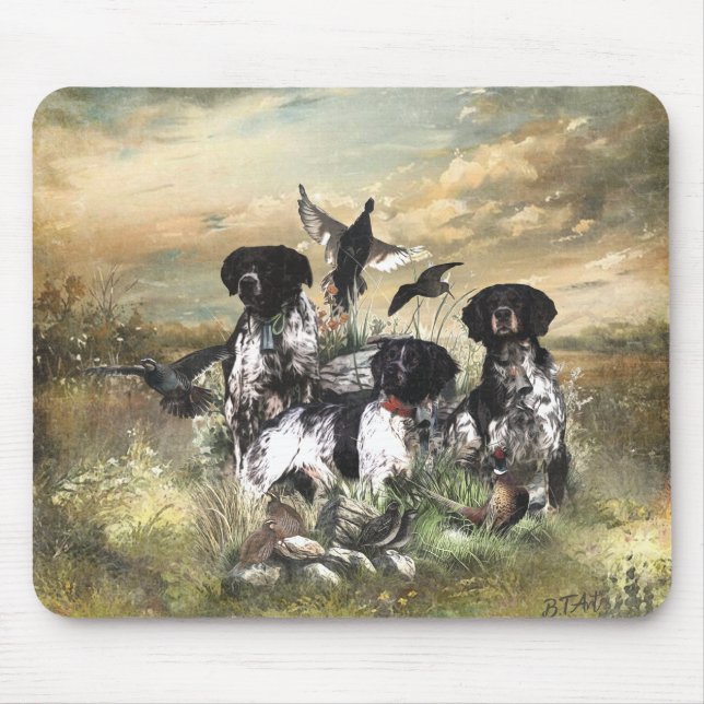 Brittany Spaniel Mousepad (Vorne)