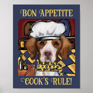 Brittany Spaniel Poster