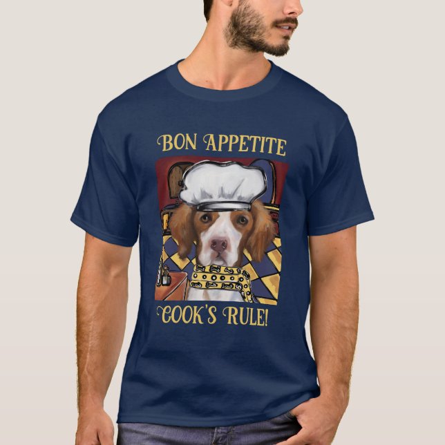 Brittany Spaniel T-Shirt (Vorderseite)