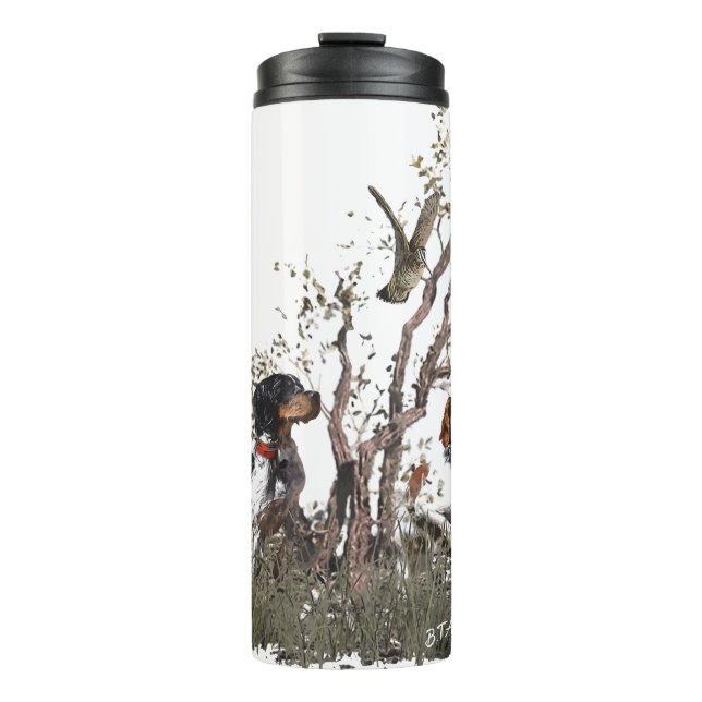 Brittany Spaniel Thermosbecher (Vorderseite)