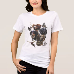 Brittany Spaniel Tri-Blend Shirt