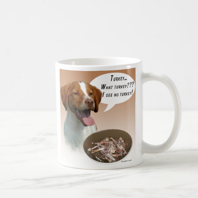 Brittany Spaniel Türkei Kaffeetasse (Rechts)
