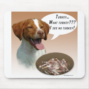 Brittany Spaniel Türkei Mousepad