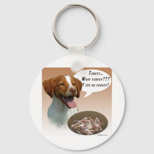 Brittany Spaniel Türkei Schlüsselanhänger