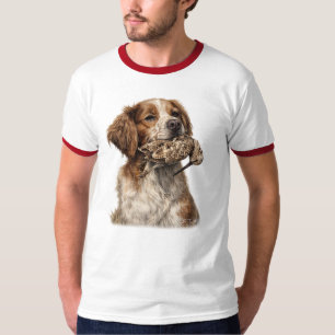 Brittany Spaniel & Waldschnepfenjagd T-Shirt