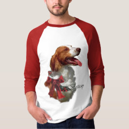 Brittany Spaniel Weihnachtsgeschenke T-Shirt