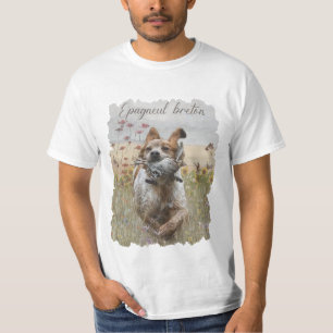Brittany Spanische Jagdquail , Art T-Shirt