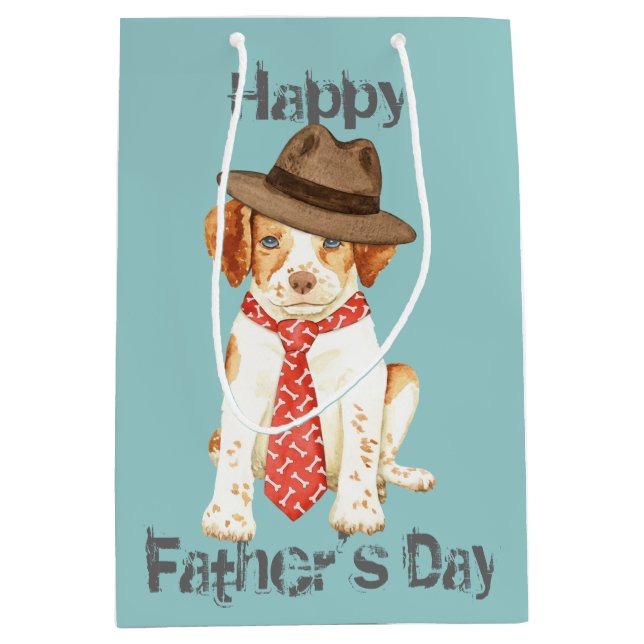 Brittany Vater Mittlere Geschenktüte (Vorderseite)