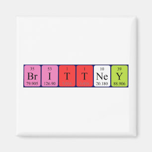 Brittney Periodenmagnet Magnet