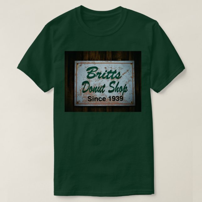 Britts Donut Shop Sign  T-Shirt (Design vorne)