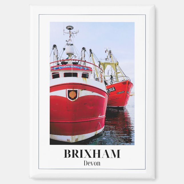 Brixham, Devon, England Magnet (Vorderseite)