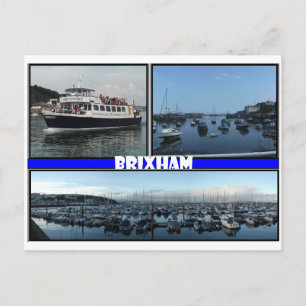 Brixham Devon Postkarte