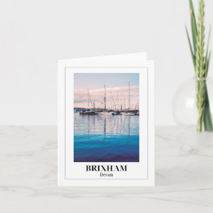 Brixham Marina, English Riviera, Devon Karte