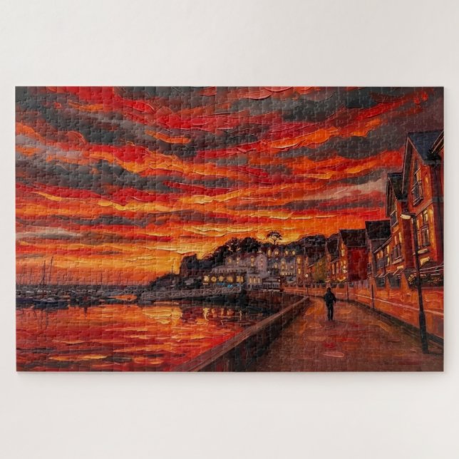 Brixham Sunrise: Galerie-Edition (Horizontal)