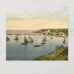Brixham V, Devon, England Postkarte