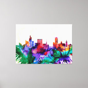 Brno Skyline Leinwanddruck
