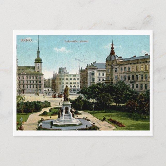 Brno, Tschechische Republik 1913 Vintag Postkarte (Vorderseite)