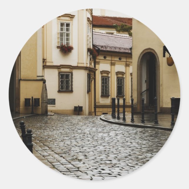 Brno, Tschechische Republik Runder Aufkleber (Vorderseite)