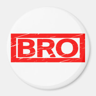 Bro-Briefmarke Magnet