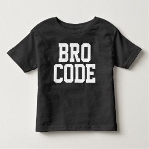 BRO CODE KLEINKIND T-SHIRT