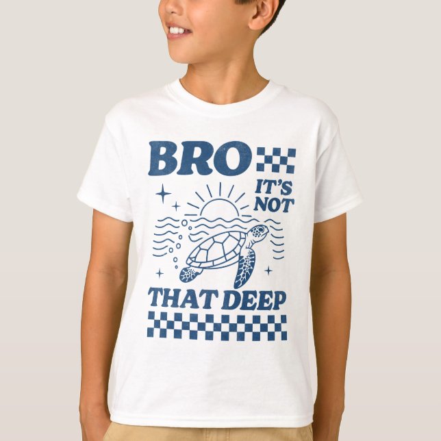 Bro, es ist nicht so tiefer T - Shirt - Kill Vibes (Vorderseite)