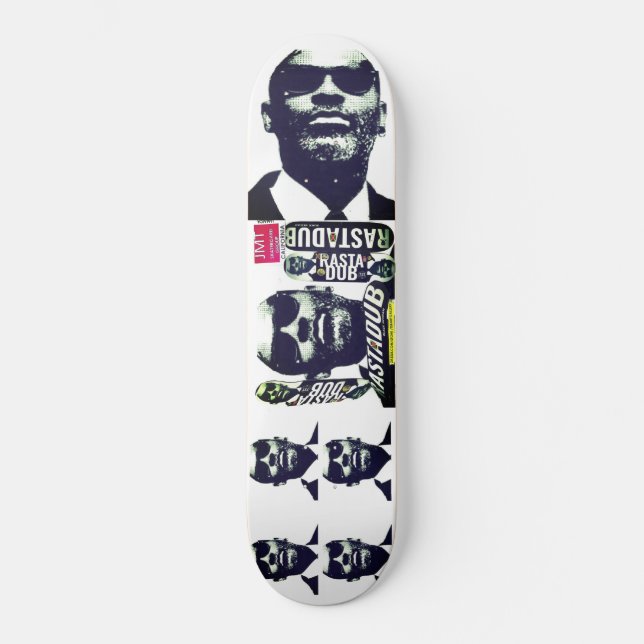 BRO NUM RASTA DUB Skateboard (Recto)