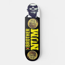 BRO NUM RASTADUB Skateboard