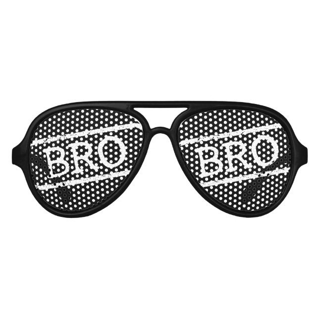 ‚BRO‘ PARTYBRILLE (Vorderseite)