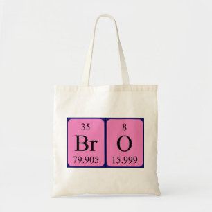 Bro Periodenname Totbeutel Tragetasche