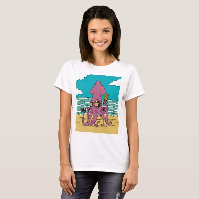 Bro Tintenfisch-T - Shirt (Vorne ganz)