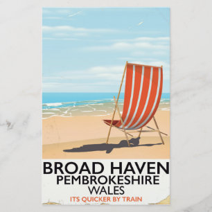 Broad Haven, Pembrokeshire, Wales Briefpapier