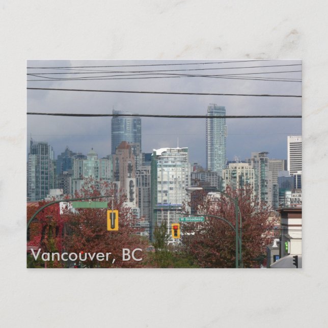 Broadcast-Ansicht Postkarte (Vorderseite)