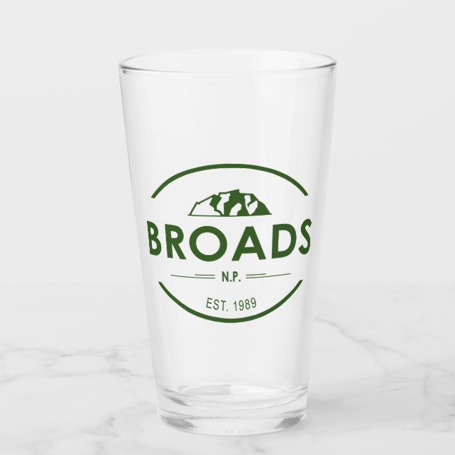 Broads Nationalpark Glas (Vorderseite)