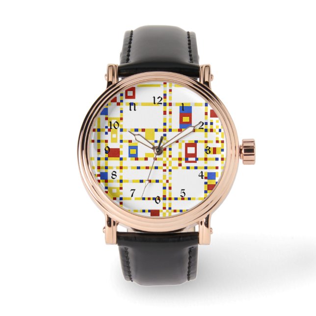 Broadway Boogie Woogie Armbanduhr (Vorderseite)